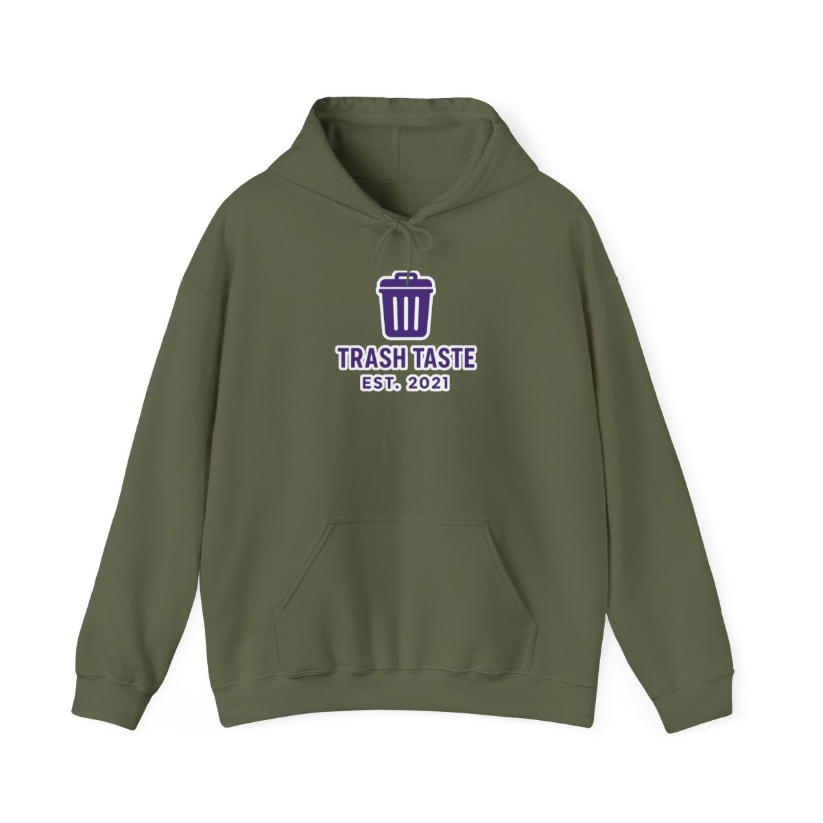 After Dark Shadow Embroidery | Fleece Hoodie, Bold Back Print, Cozy Winter Gift