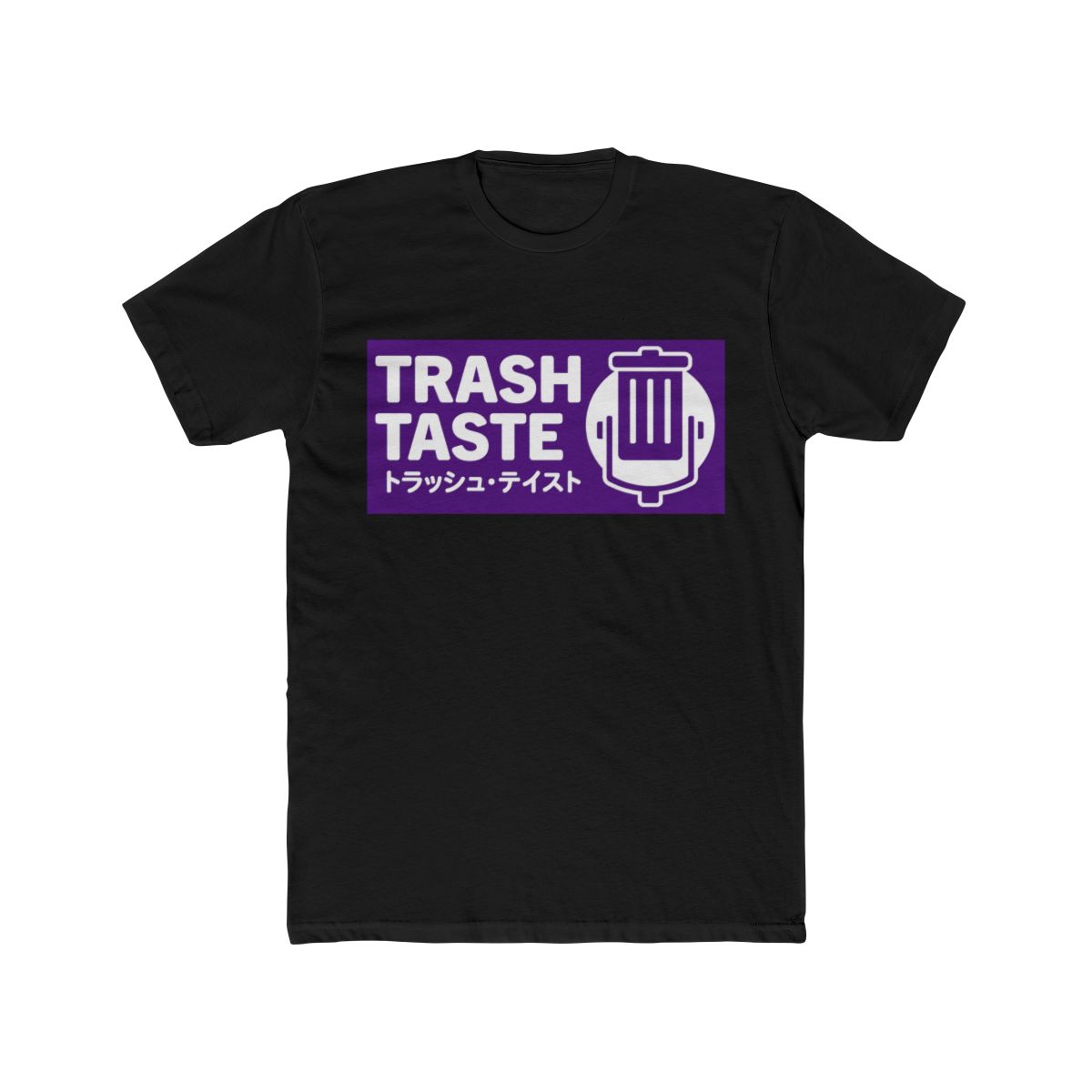 Pod T Shirt Purple Edition Trash Taste  - alternate angle 3, merchandise