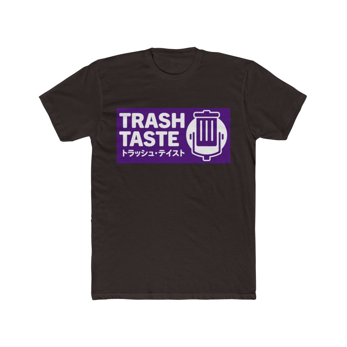 Pod T Shirt Purple Edition Trash Taste  - alternate angle 2, merchandise