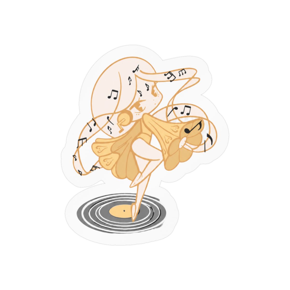 Fun Vinyl Sticker | Cute Laptop Decal
