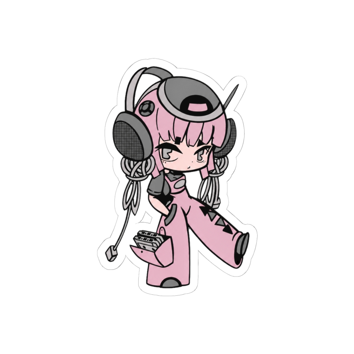 Boombox Sticker