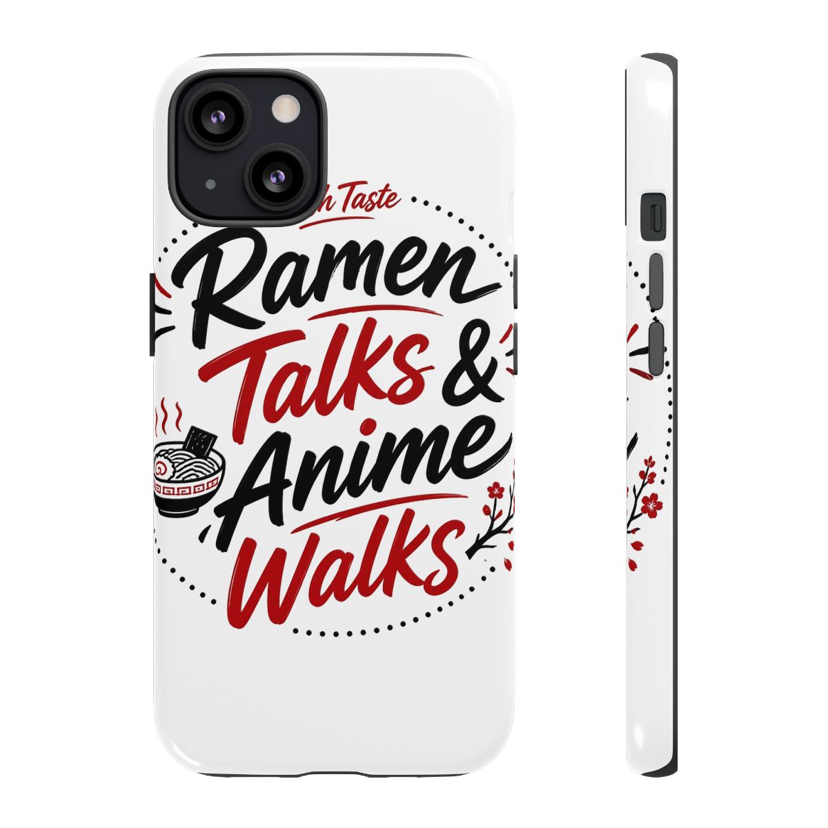 Trash Taste "Ramen Talks & Anime Walks" Phone Case - Official phone-cases merchandise