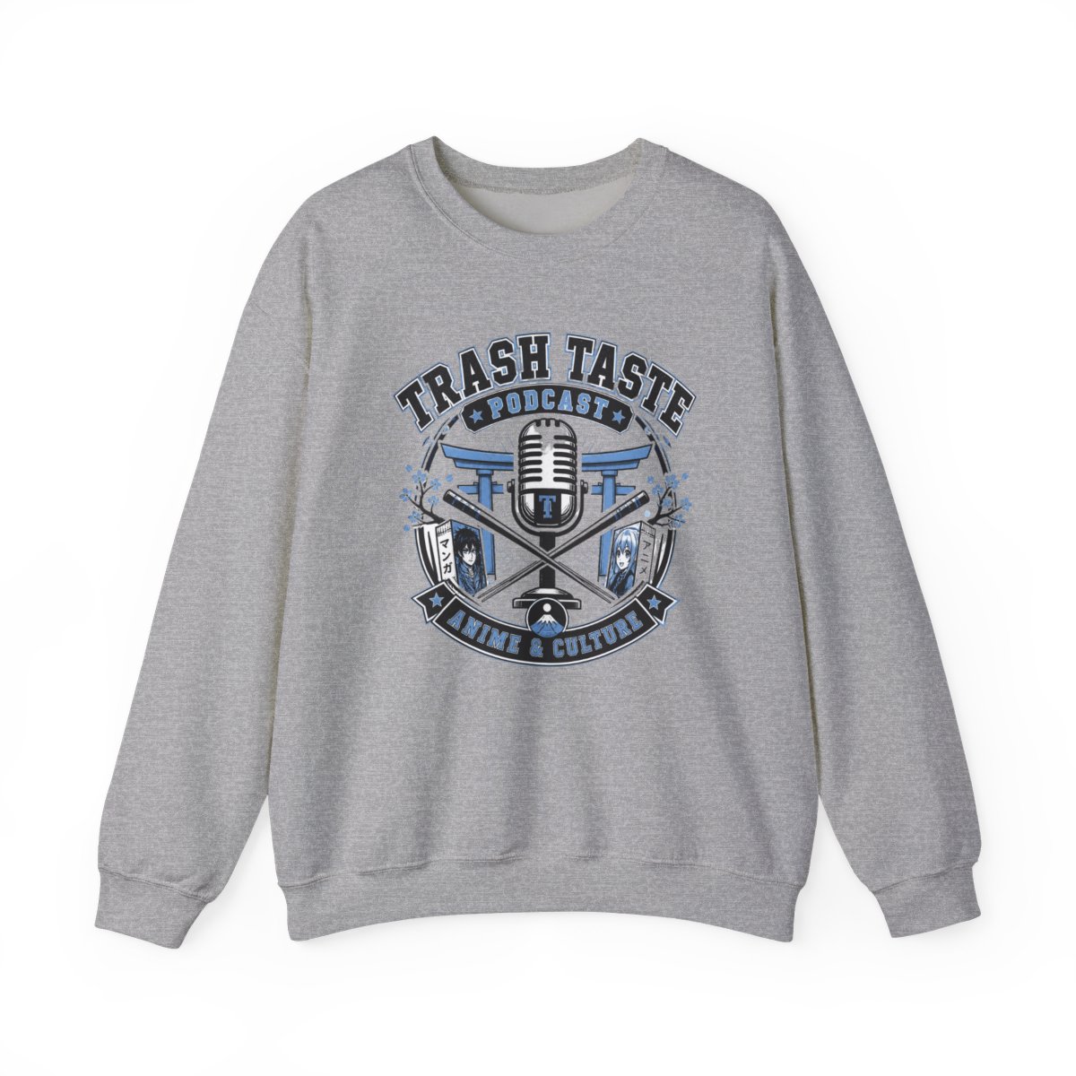 Trash Taste "Trash Taste Podcast" Crewneck — official Trash Taste Sweatshirts