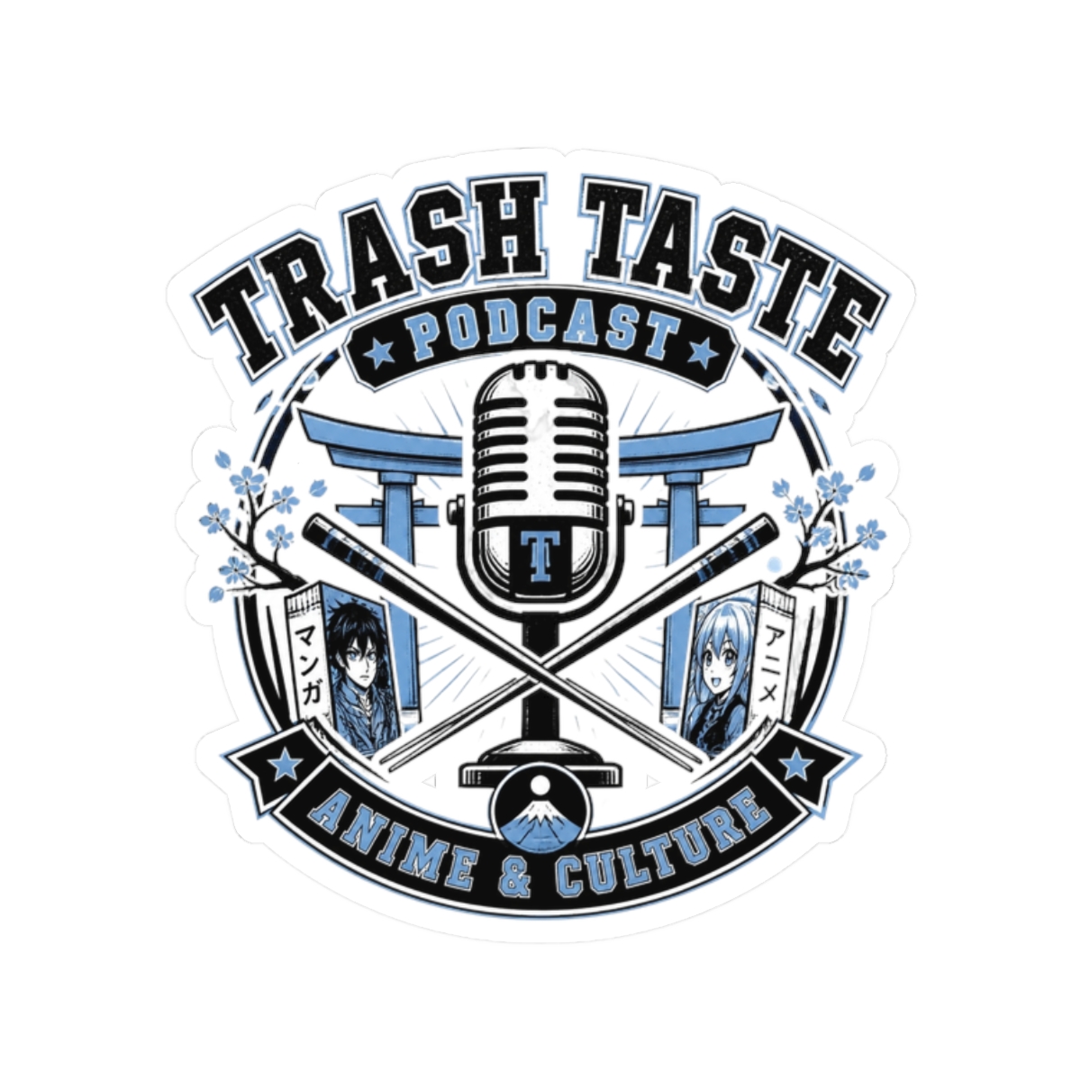 Trash Taste "Trash Taste Podcast" Sticker - Official stickers merchandise